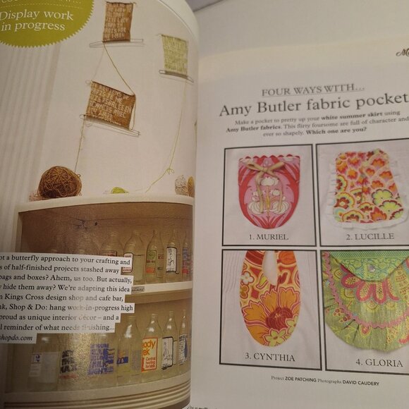 Mollie Makes Issue 2 2011 UK Magazine Japanese Felties Summer Crafts Crochet - Picture 12 of 12